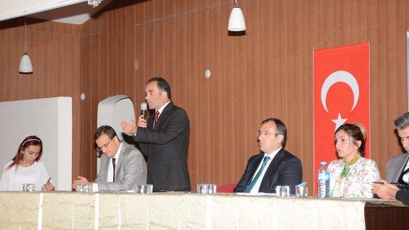 Çatak Kaymakamı ve Belediye Başkan Vekili Akgül zümre toplantısına katıldı