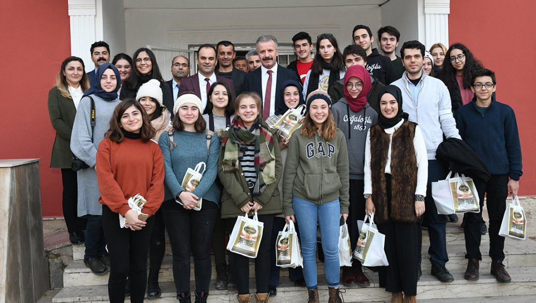 İstanbul Cağaloğlu Anadolu Lisesi İdareci, Öğretmen Ve Öğrencileri Müdürlüğümüzü Ziyaret Etti