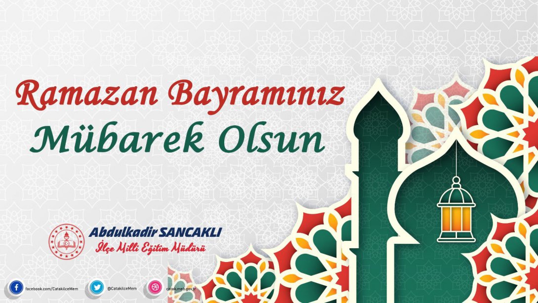 Müdür Sancaklı'dan Ramazan Bayramı Mesajı