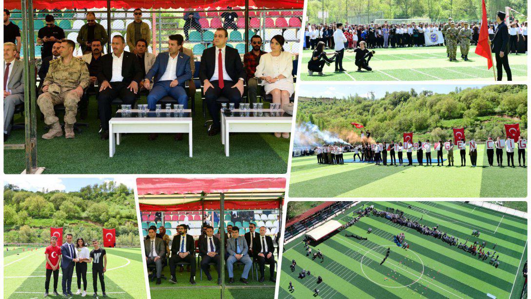 Çatak'ta 19 Mayıs Atatürk'ü Anma Gençlik ve Spor Bayramı Coşku ile Kutlandı