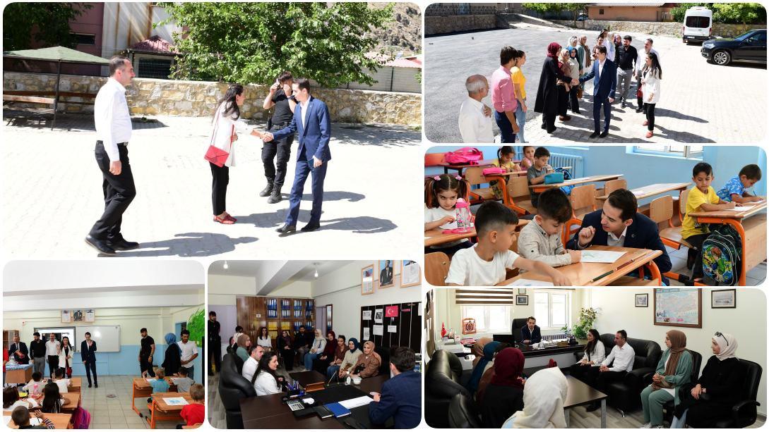 Kaymakam Sakarya Uyum Haftasında Atatürk İlkokulu'nu Ziyaret Etti