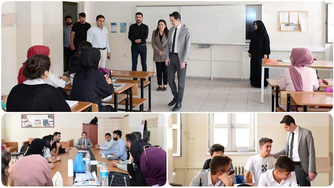 Kaymakam Sakarya Muhammet Sait Aydın Anadolu Lisesini Ziyaret Etti