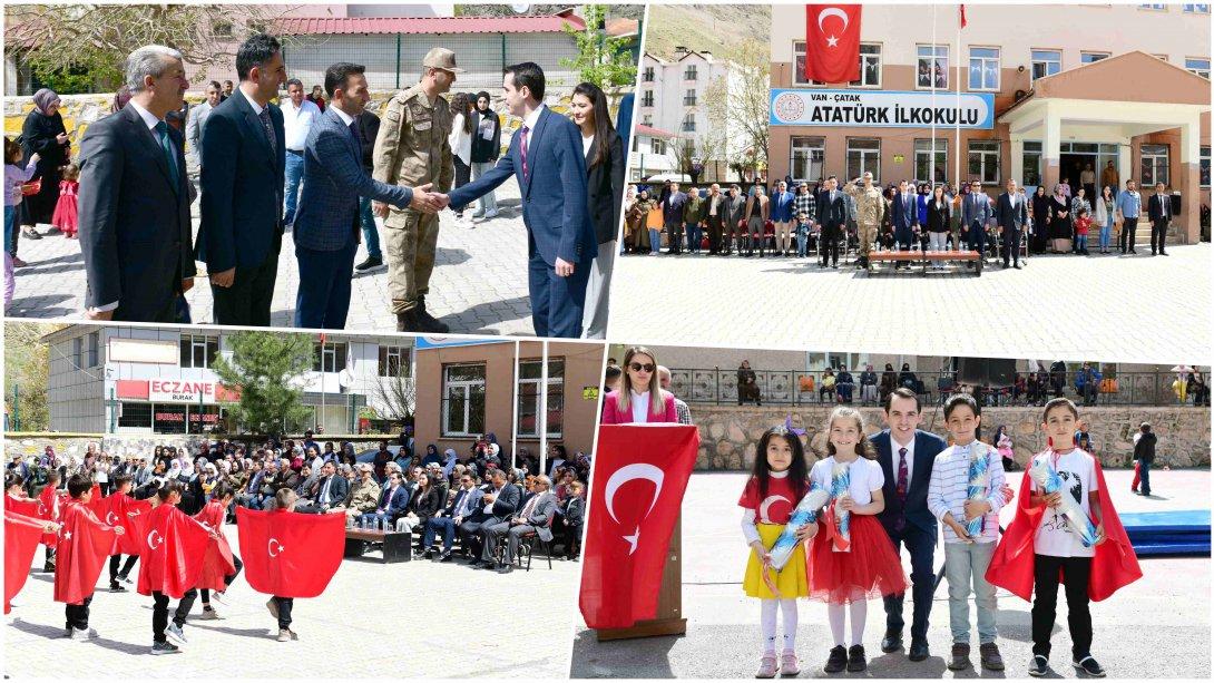 Atatürk İlkokulunda 23 Nisan Kutlama Programı Düzenlendi