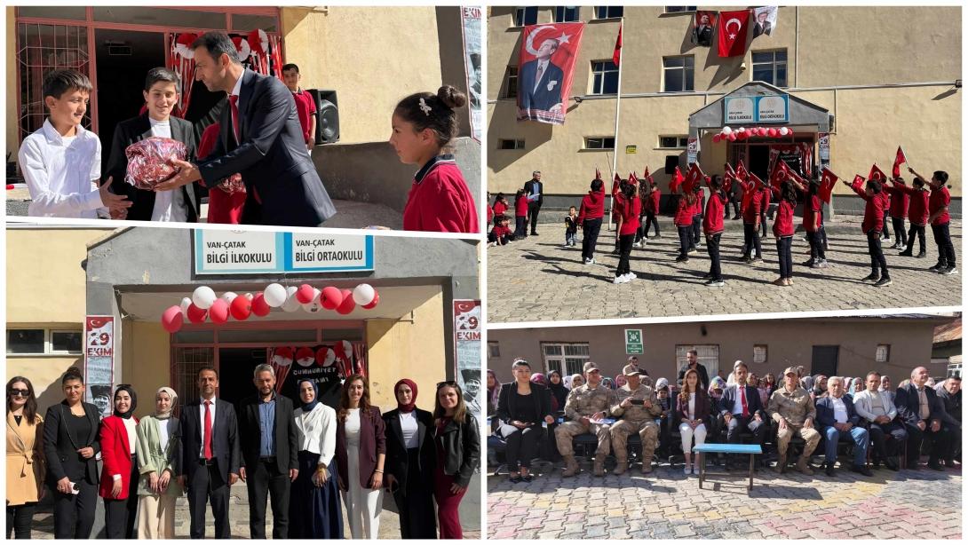 Cumhuriyet Coşkusu Bilgi İlk/Ortaokulu'nda Yaşandı